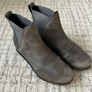 Sorel Women's Harlow Chelsea Waterproof Leather Ankle Boots women’s 7